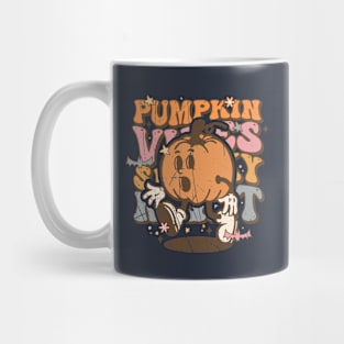 Pumpkin vibes spooky night Mug